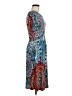 DB Moon Paisley Blue Casual Dress Size M - photo 4