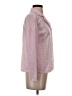 Unbranded Checkered-gingham Pink Long Sleeve Blouse Size XS - photo 4