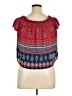Twine & String 100% Rayon Red Tank Top Size XL - photo 2