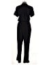 Olive and Oak 100% Rayon Solid Black Jumpsuit Size XL - photo 2