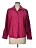 Talbots 100% Polyester Burgundy 3/4 Sleeve Blouse Size L - photo 1