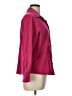 Talbots 100% Polyester Burgundy 3/4 Sleeve Blouse Size L - photo 4