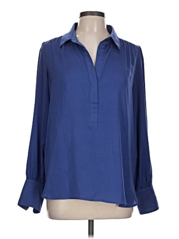 Banana Republic Factory Store Long Sleeve Blouse (view 1)