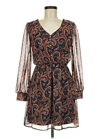 Pink Owl Casual Dress (view 1)