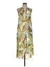 Mlle Gabrielle 100% Polyester Tropical Green Casual Dress Size L - photo 1