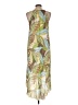 Mlle Gabrielle 100% Polyester Tropical Green Casual Dress Size L - photo 2