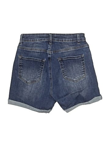 Wax Jean Denim Shorts (view 2)