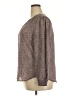 Monday Fun 100% Polyester Brown Long Sleeve Blouse Size XXL - photo 5