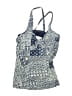 Lands' End Paisley Blue Swimsuit Top Size 12 - photo 1