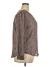 Monday Fun 100% Polyester Brown Long Sleeve Blouse Size XXL - photo 4