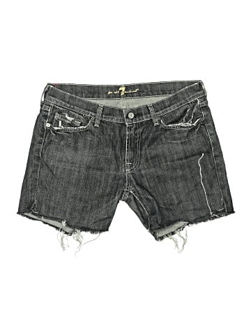 7 For All Mankind Denim Shorts (view 1)