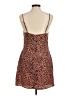 Superdown 100% Polyester Animal Print Brown Cocktail Dress Size M - photo 2