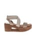 Yellow Box 100% Leather Tan Wedges Size 8 - photo 1