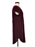 Mind Code Solid Burgundy Casual Dress Size M (estimated) - photo 4