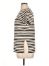 Unbranded 100% Cotton Stripes Ivory Short Sleeve Turtleneck Size XL - photo 5