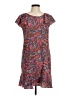 J.Crew 100% Silk Paisley Red Casual Dress Size 6 - photo 1