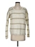 Madewell Stripes Ivory Pullover Sweater Size S - photo 1