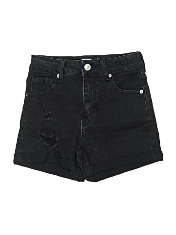 Wax Jean Denim Shorts (view 1)