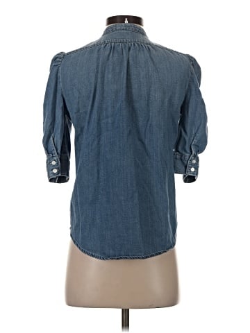 FRAME 3/4 Sleeve Button-Down Shirt (view 2)