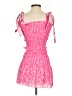 Unbranded Hearts Pink Cocktail Dress Size XXS (estimated) - photo 2