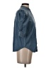 FRAME Blue 3/4 Sleeve Button-Down Shirt Size XS - photo 4