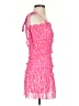 Unbranded Hearts Pink Cocktail Dress Size XXS (estimated) - photo 4
