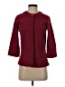 Coldwater Creek 100% Polyester Burgundy Coat Size 4 (petite) - photo 1