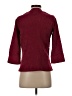 Coldwater Creek 100% Polyester Burgundy Coat Size 4 (petite) - photo 2