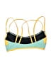 Fabletics Graphic Yellow Swimsuit Top Size S (estimated) - photo 2