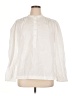 Gap 100% Cotton White Long Sleeve Blouse Size XL - photo 1