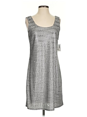 Ecru Casual Dress (view 1)
