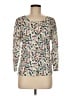 G.H. Bass & Co. 100% Cotton Ivory Pink Pullover Sweater Size M - photo 1