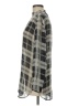 Max Mara Plaid Gray 3/4 Sleeve Blouse Size 8 - photo 5
