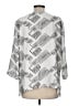 Alfred Dunner Silver 3/4 Sleeve Blouse Size M - photo 2