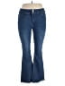 Unbranded Hearts Blue Jeans Size XXL - photo 1