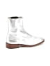 Topshop Metallic Silver Ankle Boots Size EU 39 - photo 1