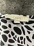 Ann Taylor LOFT 100% Polyester Animal Print Silver Long Sleeve Blouse Size 12 - photo 6