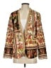 Vineet Bahl Print Gold Blazer Size S - photo 1