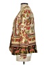 Vineet Bahl Print Gold Blazer Size S - photo 5