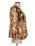 Vineet Bahl Print Gold Blazer Size S - photo 4
