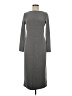 A New Day Gray Casual Dress Size S - photo 1