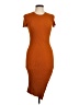A.L.C. Orange Casual Dress Size M - photo 1