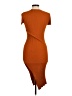 A.L.C. Orange Casual Dress Size M - photo 2