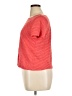 Eileen Fisher Red Short Sleeve Top Size XL - photo 5