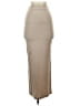 Bleusalt Solid Tan Ivory Formal Skirt Size XS (0) - photo 1