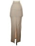 Bleusalt Solid Tan Ivory Formal Skirt Size XS (0) - photo 2