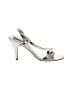Bandolino Metallic Silver Sandals Size 6 1/2 - photo 1