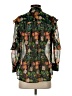 Ted Baker London 100% Polyester Green 3/4 Sleeve Blouse Size 4 (1) - photo 2