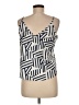 Shein 100% Polyester Ivory Tank Top Size 6 - photo 2