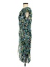 Kay Unger Print Blue Cocktail Dress Size S - photo 5